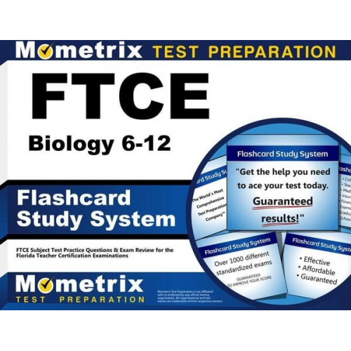 FTCE Biology 6-12 Flashcard Study System