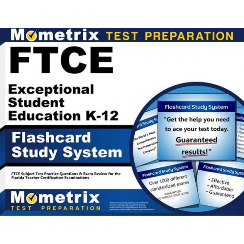 FTCE Exceptional Student Education K-12 Flashcard Study System