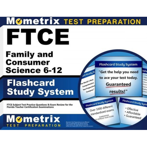 FTCE Family and Consumer Science 6-12 Flashcard Study System