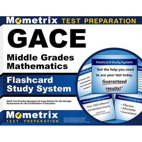 Gace Middle Grades Mathematics Flashcard Study System