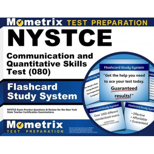 NYSTCE Communication and Quantitative Skills Test (080) Flashcard Study System