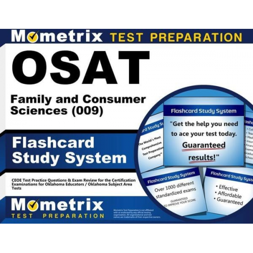 Osat Family and Consumer Sciences (009) Flashcard Study System