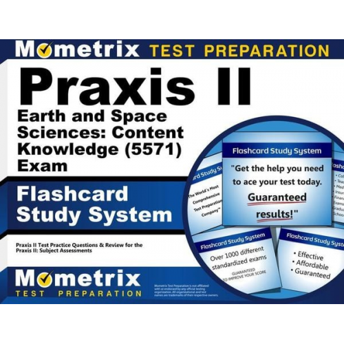 Praxis II Earth and Space Sciences: Content Knowledge (5571) Exam Flashcard Study System