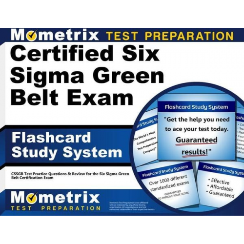 Certified Six SIGMA Green Belt Exam Flashcard Study System