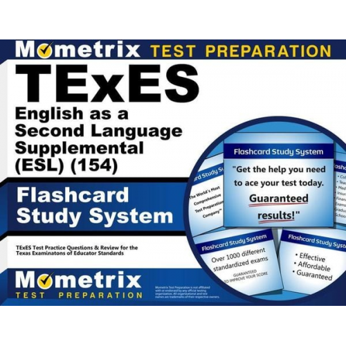 TExES English as a Second Language Supplemental (Esl) (154) Flashcard Study System