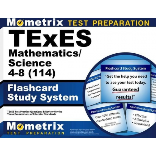 TExES Mathematics/Science 4-8 (114) Flashcard Study System