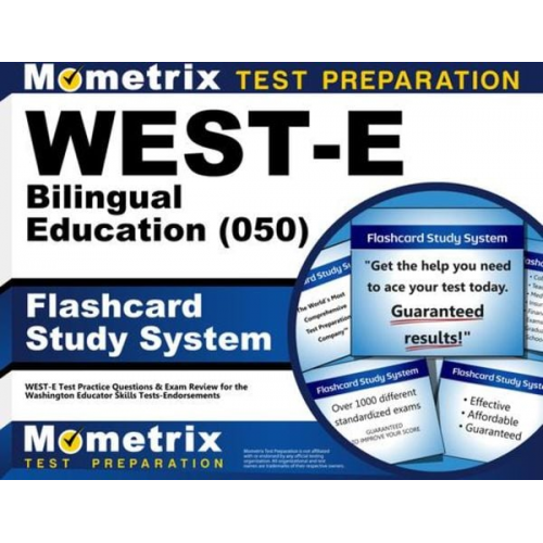 West-E Bilingual Education (050) Flashcard Study System