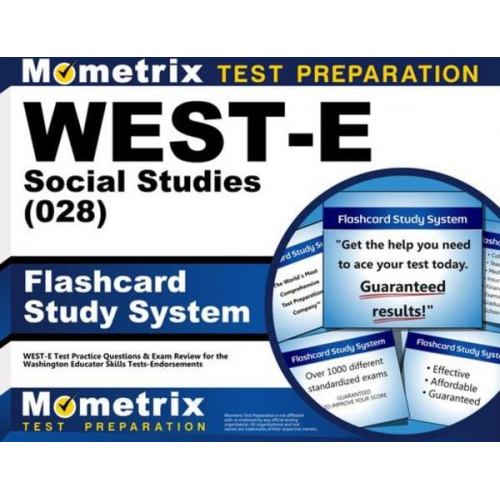 West-E Social Studies (028) Flashcard Study System