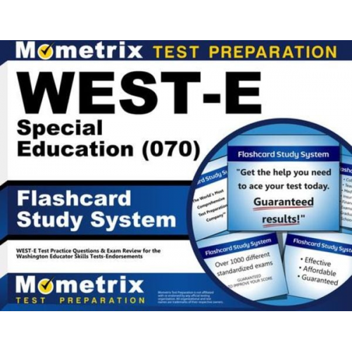 West-E Special Education (070) Flashcard Study System