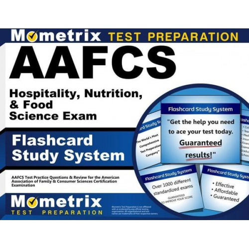 Aafcs Hospitality, Nutrition, & Food Science Exam Flashcard Study System