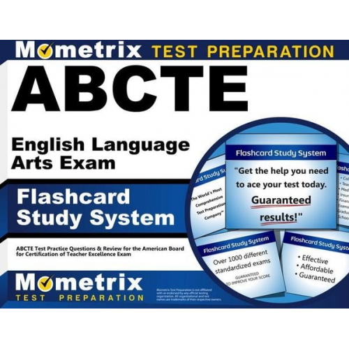 Abcte English Language Arts Exam Flashcard Study System