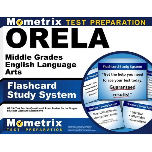 Orela Middle Grades English Language Arts Flashcard Study System