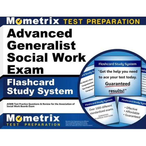 Advanced Generalist Social Work Exam Flashcard Study System