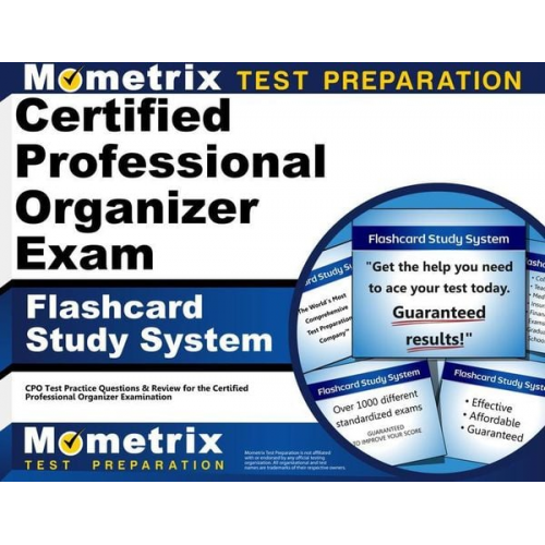 Certified Professional Organizer Exam Flashcard Study System