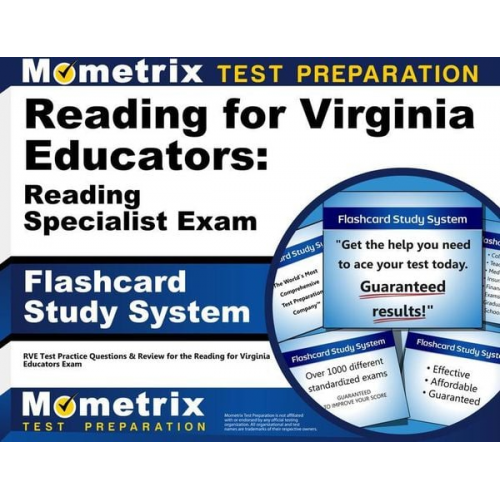 Reading for Virginia Educators: Reading Specialist Exam Flashcard Study System