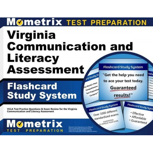 Virginia Communication and Literacy Assessment Flashcard Study System