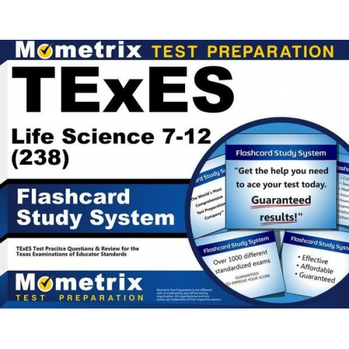 TExES Life Science 7-12 (238) Flashcard Study System