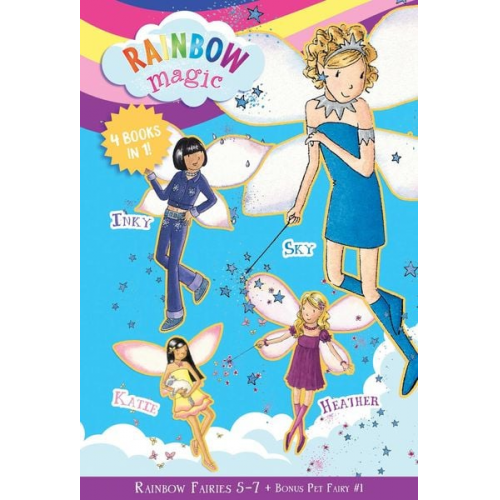 Daisy Meadows - Rainbow Magic Rainbow Fairies: Books #5-7 with Special Pet Fairies Book #1