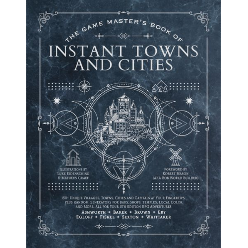 Jeff Ashworth Tim Baker - The Game Master's Book of Instant Towns and Cities