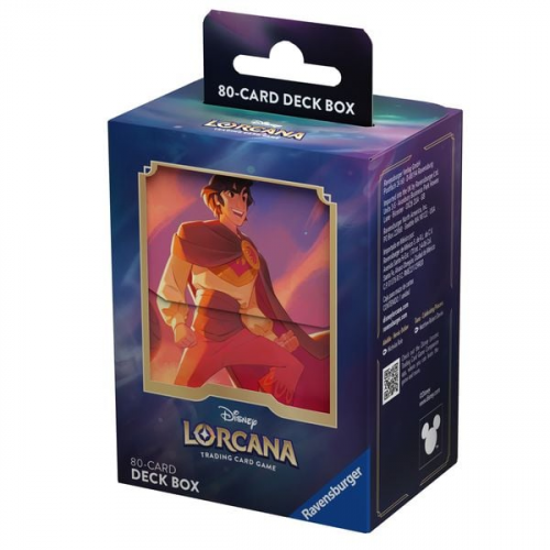 Disney Lorcana Trading Card Game: Himmelsleuchten - Deck Box Aladdin