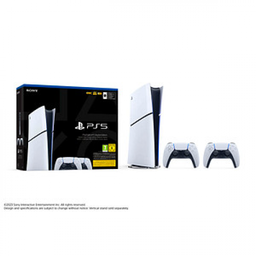 SONY PlayStation 5 Slim Bundle Digital-Edition Spielkonsole weiß