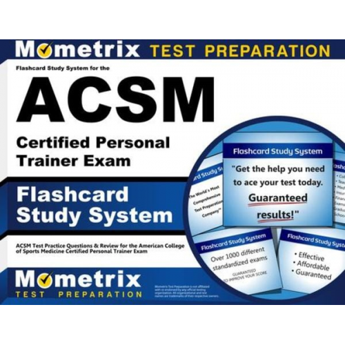 Flashcard Study System for the ACSM Certified Personal Trainer Exam