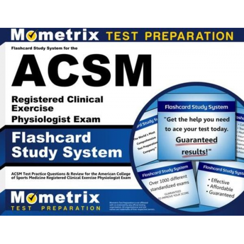 Flashcard Study System for the ACSM Registered Clinical Exercise Physiologist Exam