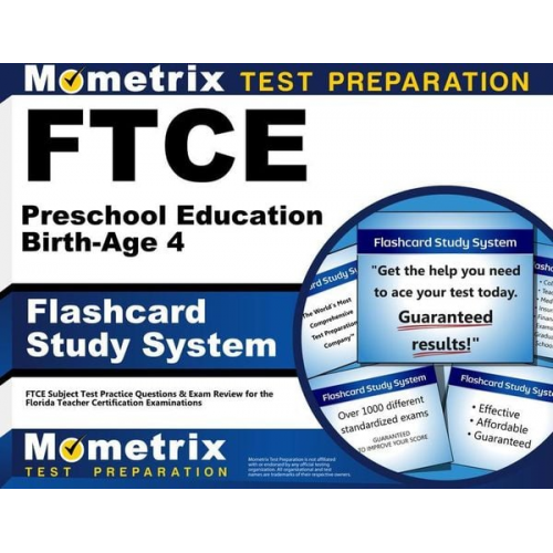FTCE Preschool Education Birth-Age 4 Flashcard Study System