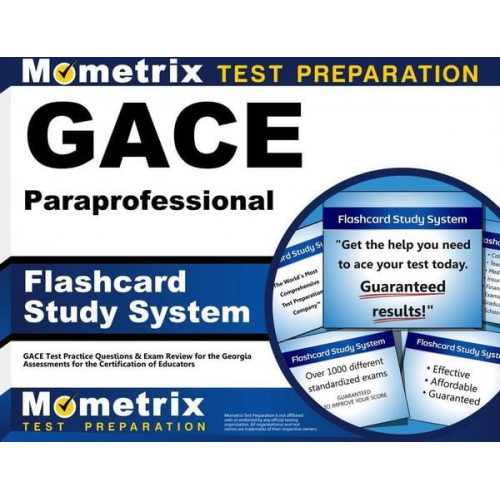 Gace Paraprofessional Flashcard Study System
