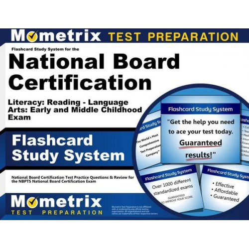 Flashcard Study System for the National Board Certification Literacy: Reading - Language Arts: Early and Middle Childhood Exam