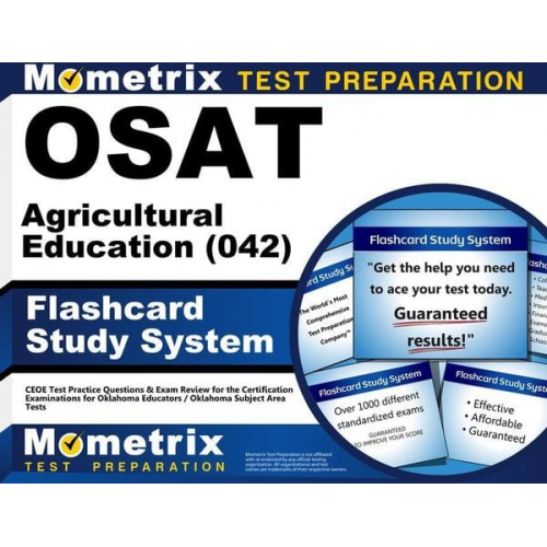Osat Agricultural Education (042) Flashcard Study System