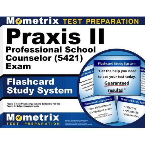 Praxis II Professional School Counselor (5421) Exam Flashcard Study System