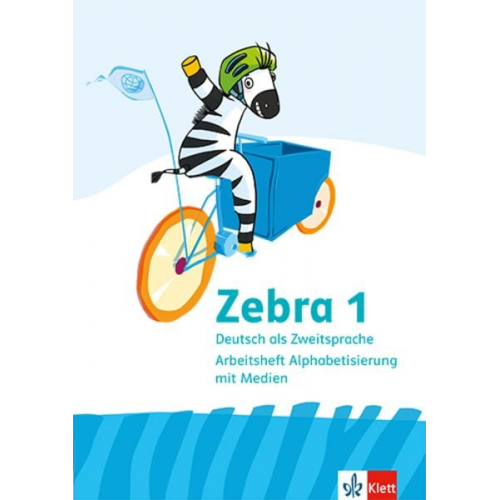 Zebra. Deutsch als Zweitsprache. Arbeitsheft Alphabetisierung mit Medien Klasse 1