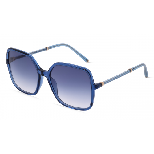 Escada ESCSESD48 Damen-Sonnenbrille Vollrand Eckig Kunststoff-Gestell, blau