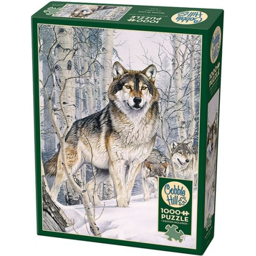 Cobble Hill - Wolf im Winterwald, 1000 Teile