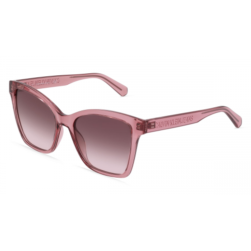 Calvin Klein Jeans CKJ21627S Damen-Sonnenbrille Vollrand Butterfly Kunststoff-Gestell, pink