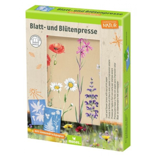 Expedition Natur Blatt-und Blütenpresse mit Sonnendruckpapier