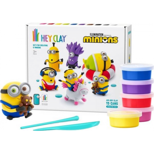 Hey Clay Minion Set, alle Minion Favoriten. Lufttrocknende Knete. Lade die App