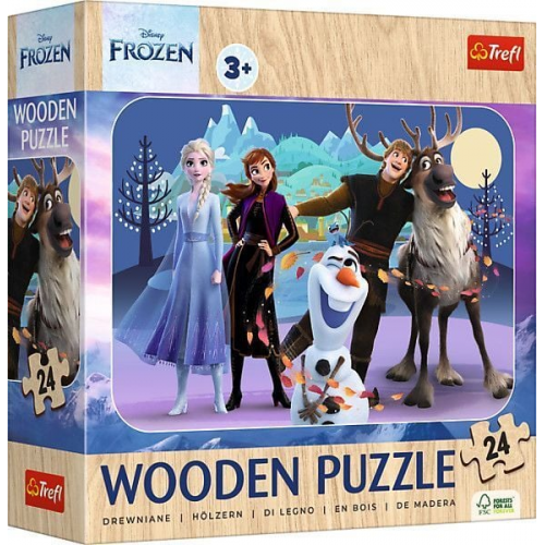 Holz Puzzle Junior 24 - Disney Frozen