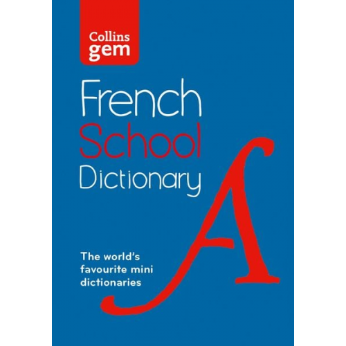 Collins Dictionaries - French School Gem Dictionary