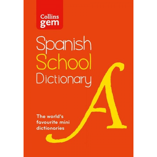 Collins Dictionaries - Spanish School Gem Dictionary