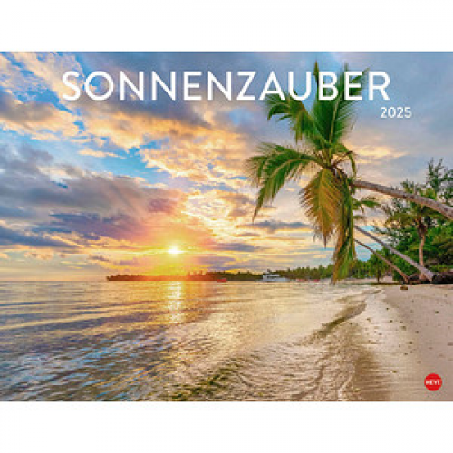 Heye Monats-Wandkalender Sonnenzauber 2025