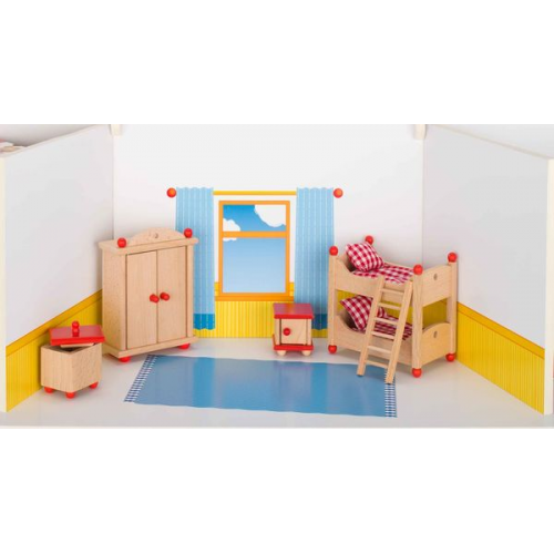 Goki Puppenmöbel Kinderzimmer, Holz