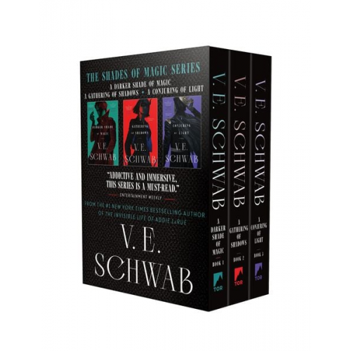 V. E. Schwab - The Shades of Magic Trilogy Boxed Set