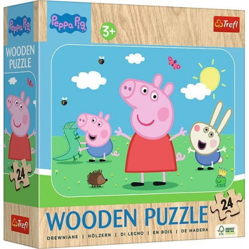 Holz Puzzle Junior 24 - Peppa Pig