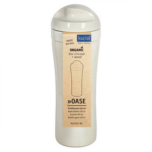 koziol Trinkflasche Oase beige 0,425 l