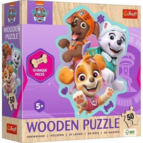 Holz Puzzle Junior 50 - Paw Patrol