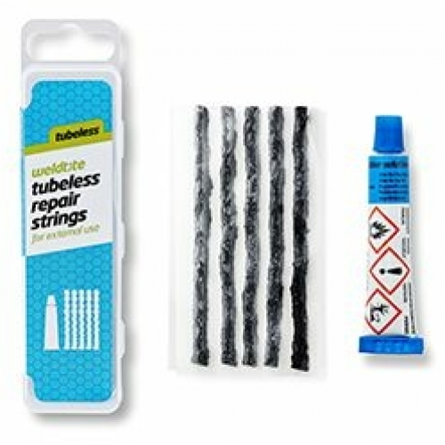 Weldtite Flickzeug Tubeless Repair Kit / klein