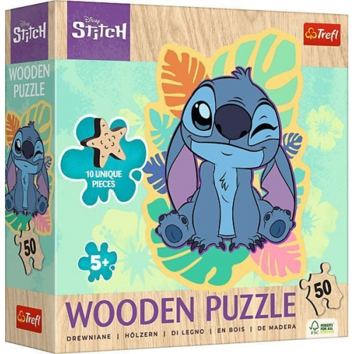 Holz Puzzle Junior 50 - Lilo & Stitch