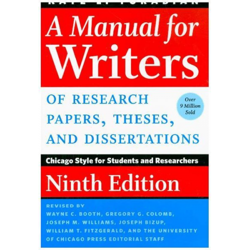 Kate L. Turabian - Manual for Writers of Research Papers, Theses, and Dissertations